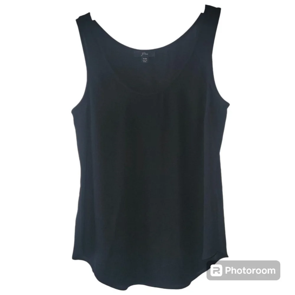 Women's J.Crew Black XXS Tank Top